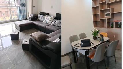家具家电齐全！街心花园3室2厅精装房出租，家具租赁服务同步上线
